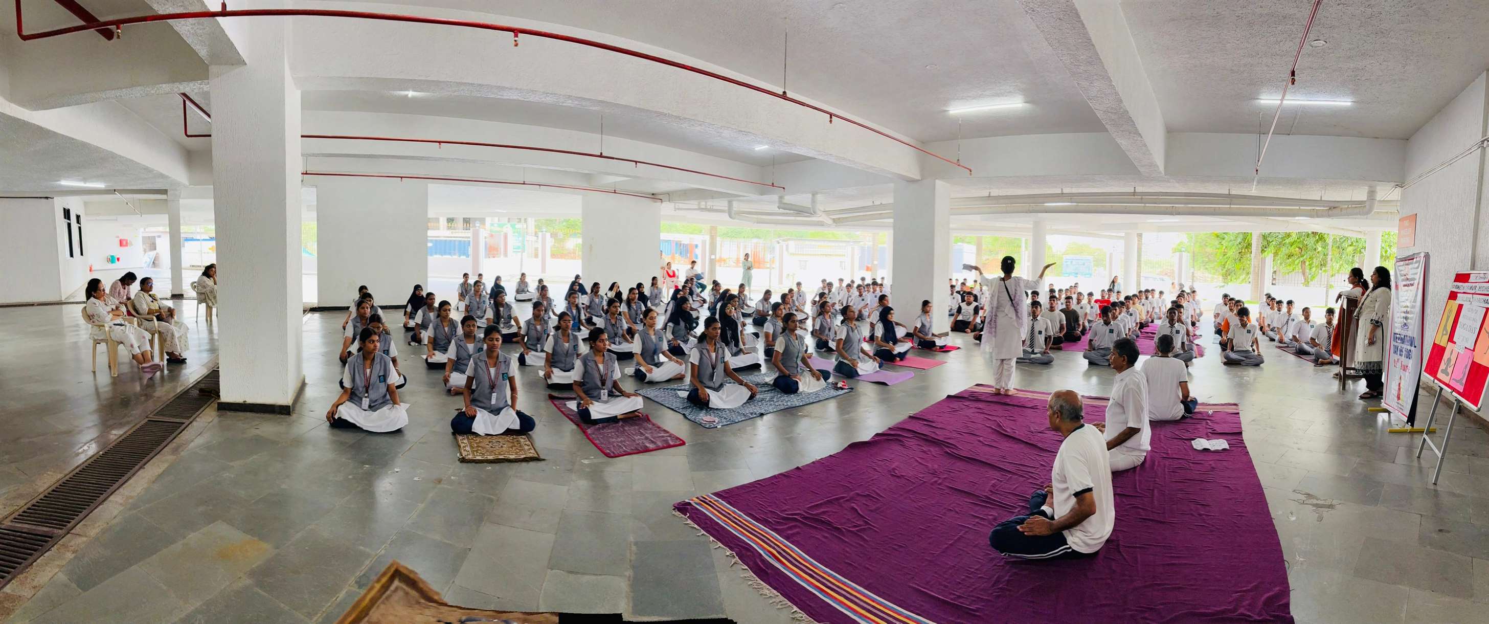 "Students in Sync with Mindfulness and Movement."
